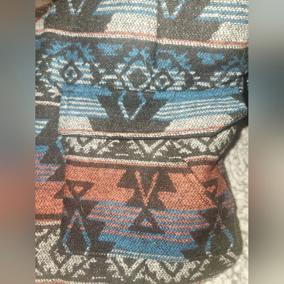 Women's Aztec RuffHewn Size M Jacket Vest - Picture 2 of 7